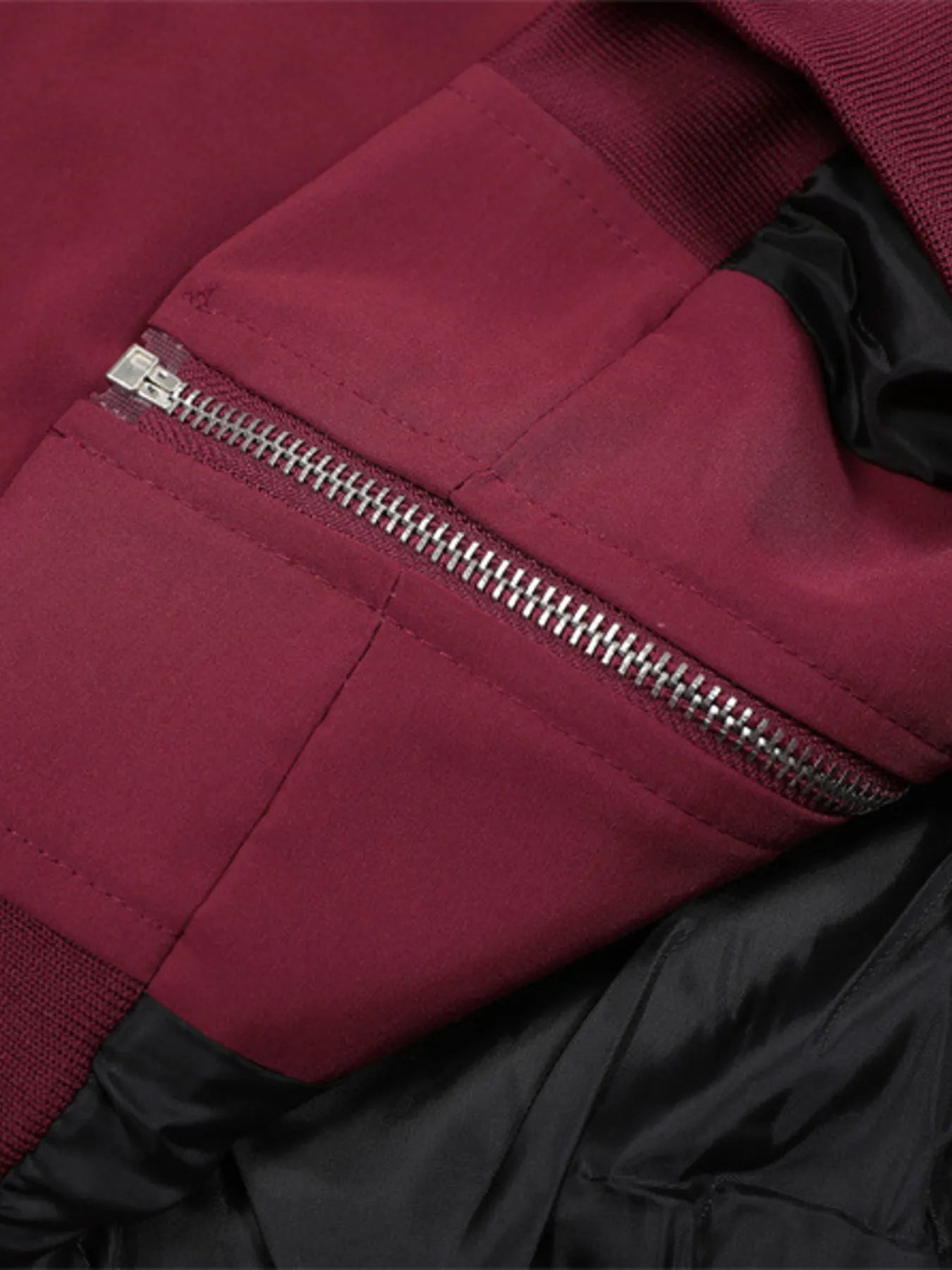 Men's Zip Up Long Sleeve Jacket Trendsi