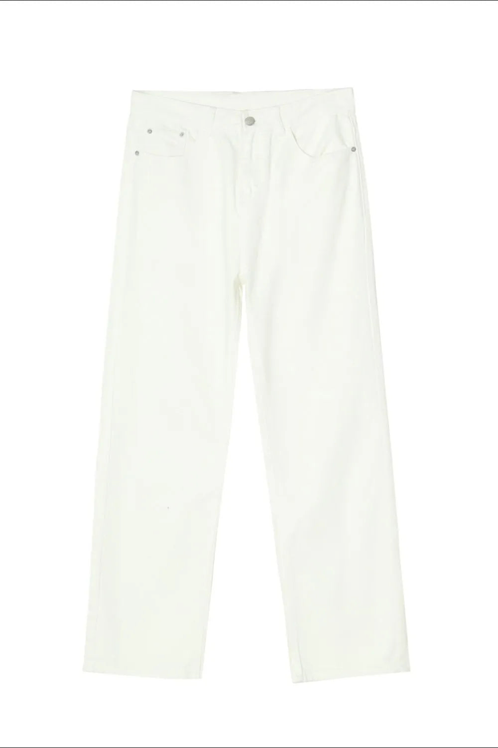 Straight Leg Jeans with Pockets Trendsi