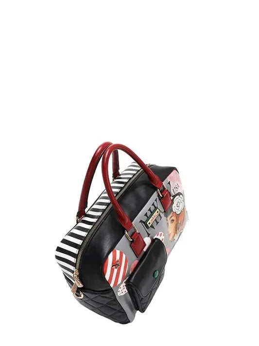 Nicole Lee USA Eco-Leather Boston Bag