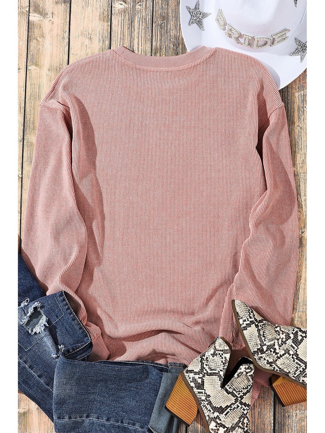 Women Wine Never Broke my Heart Round Neck Sweatshirt NicholesGifts