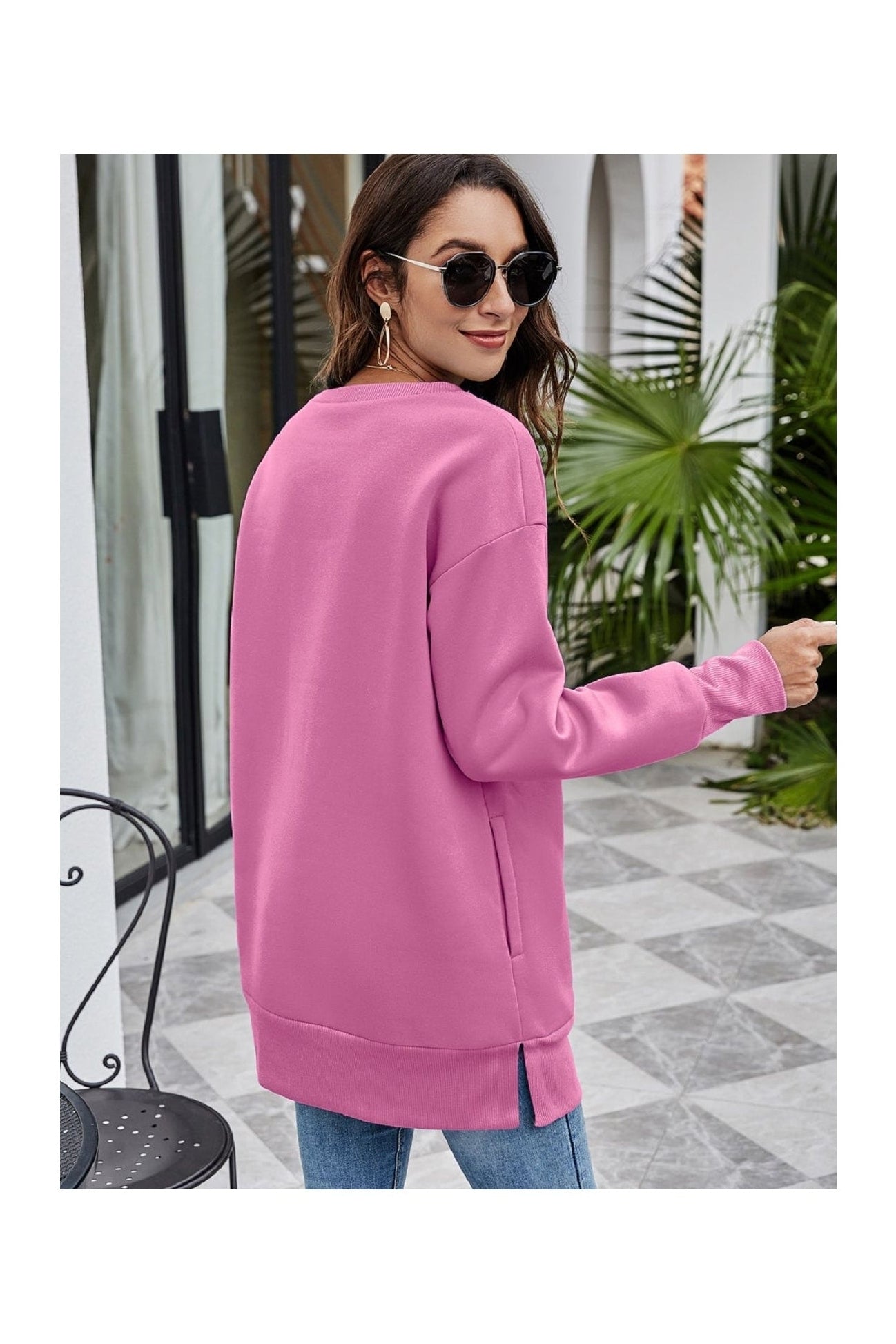 BELIEVE Graphic Tunic Sweatshirt NicholesGifts