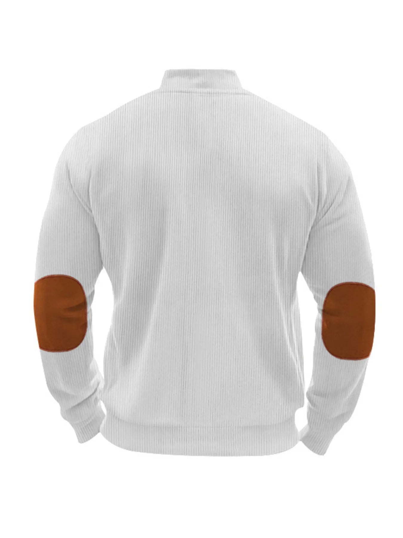 Men's Full Size Zip Up Long Sleeve Jacket Plus Size Trendsi