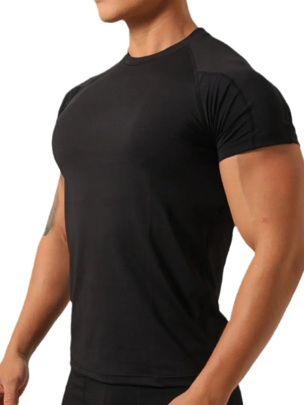 Men's Plus Size Round Neck Short Sleeve T-Shirt NicholesGifts