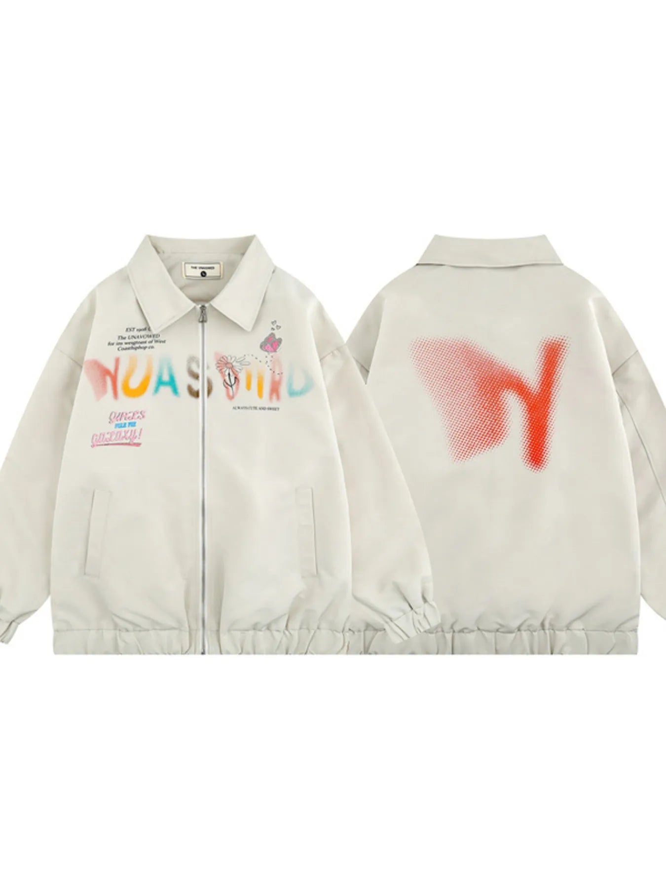 Men's Zip Up Long Sleeve Jacket Trendsi