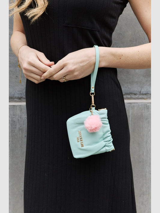 Nicole Lee USA Faux Leather Pouch