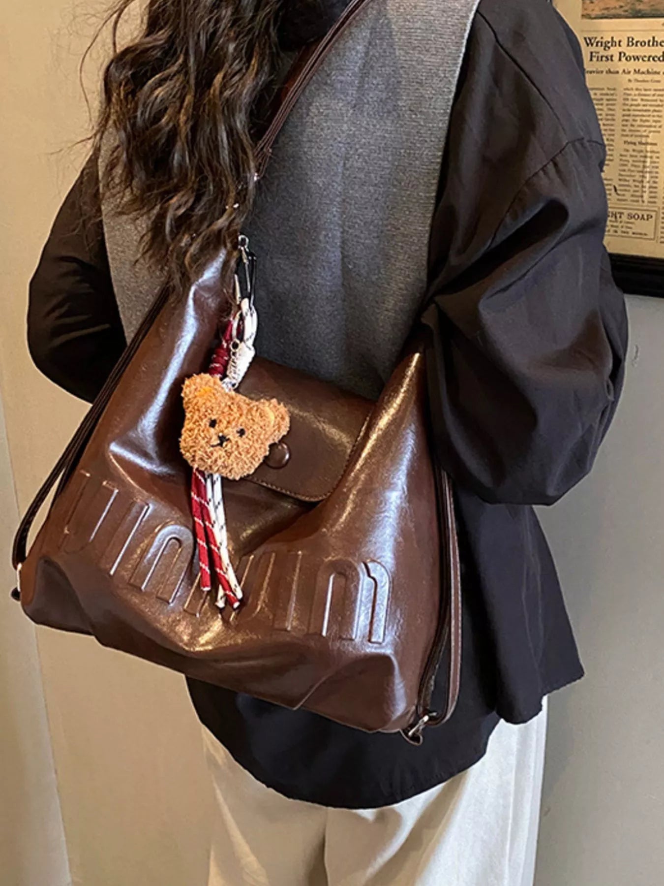 Adjustable Strap Convertible Shoulder Bag Trendsi