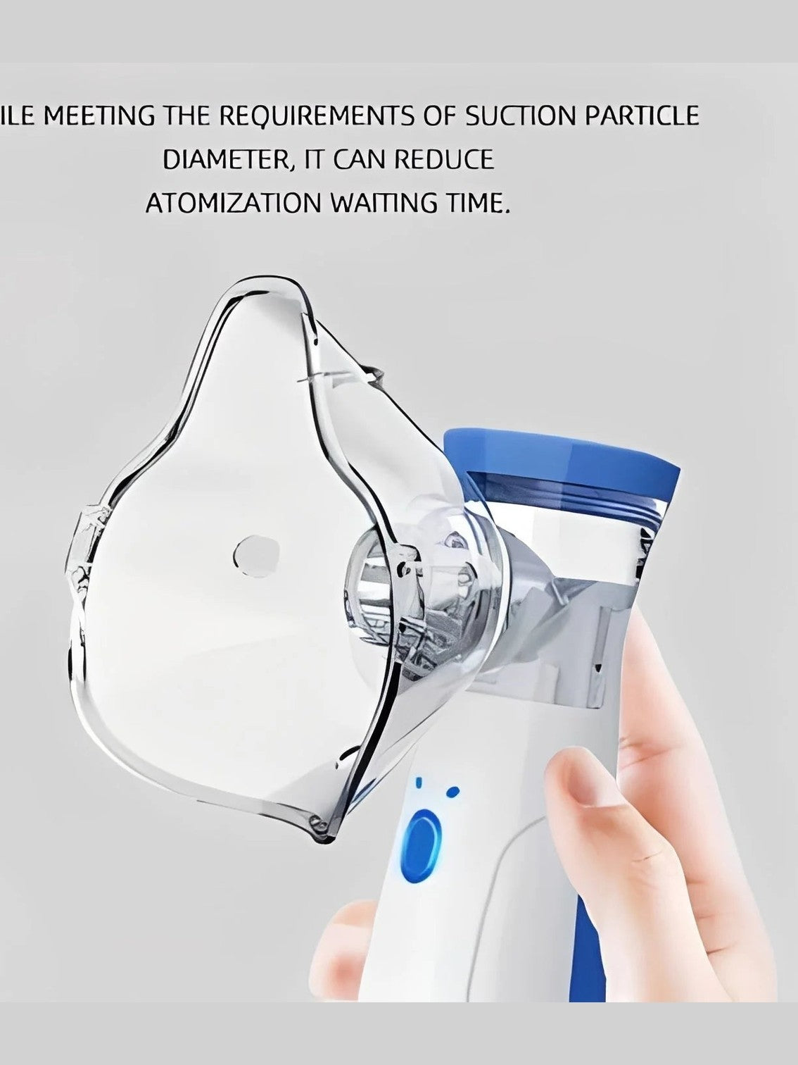 Compact USB Nebulizer for Home & Travel – Includes Dual Masks for Ultimate Convenience
