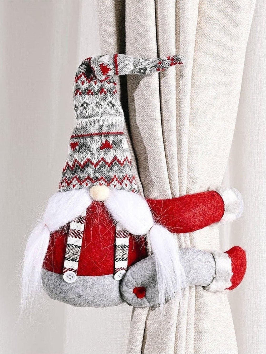 Faceless Gnome Curtain Ornament