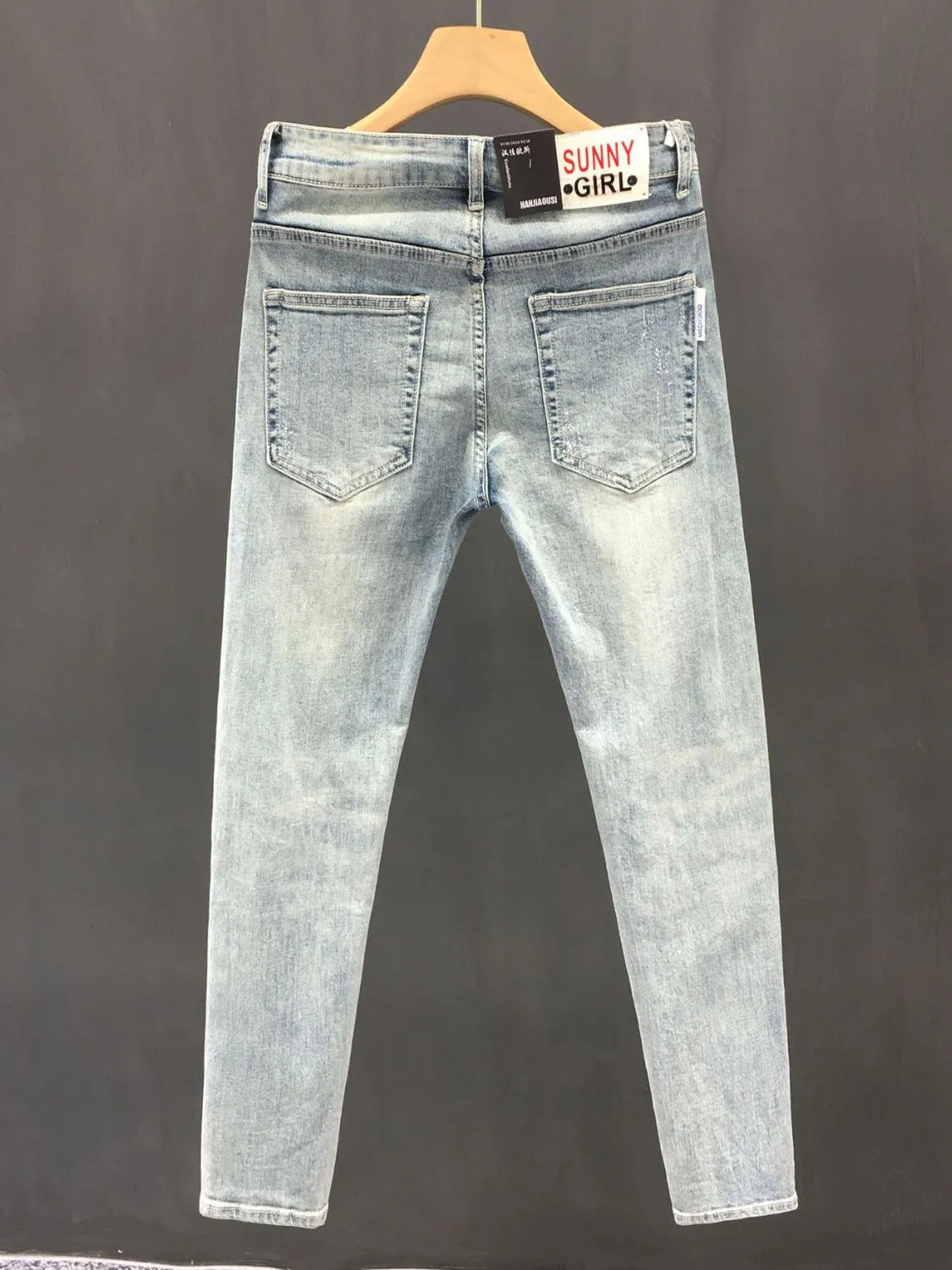 Men's Distressed Skinny Jeans