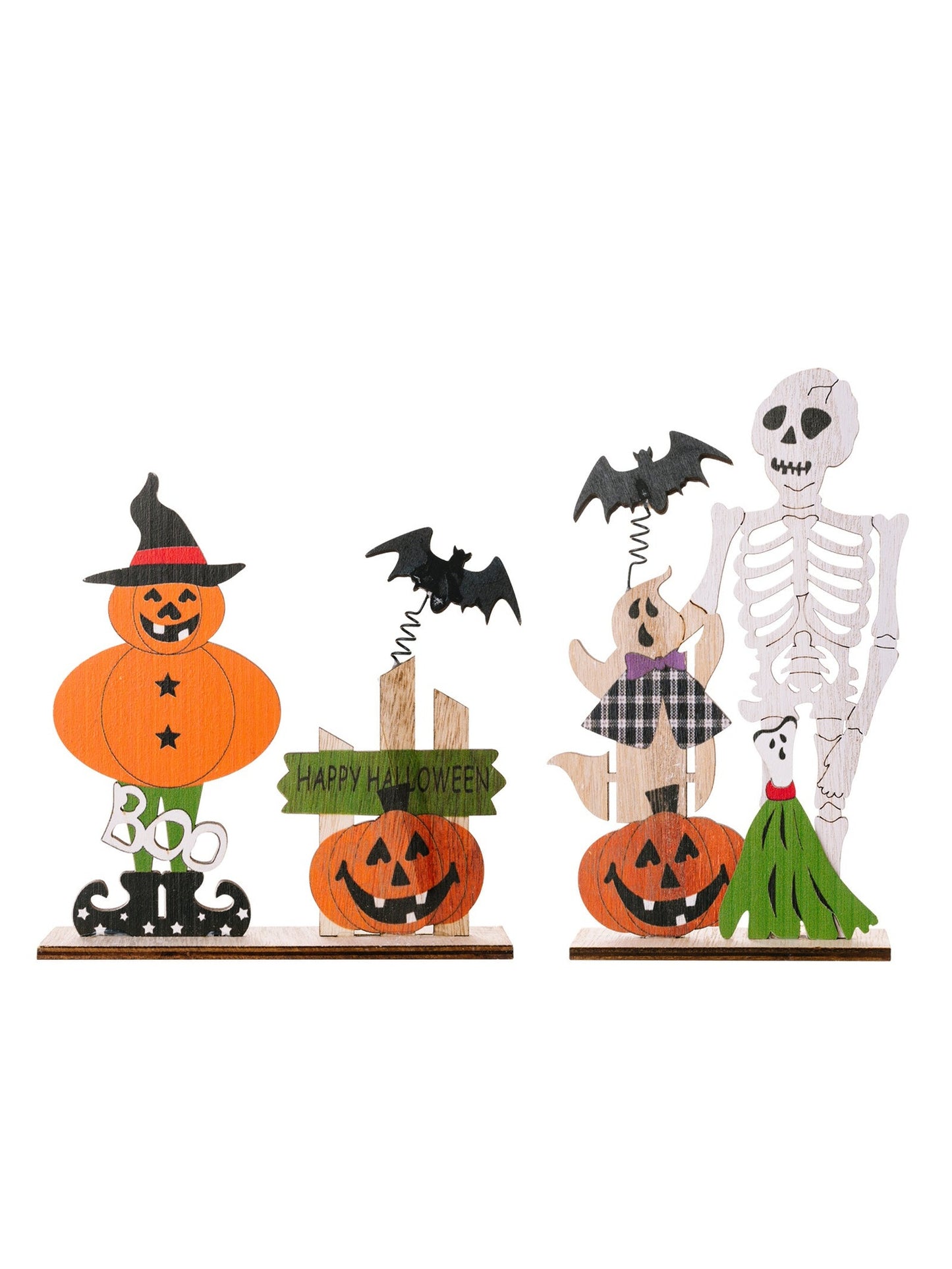 2-Piece Halloween Element Decor Ornaments NicholesGifts