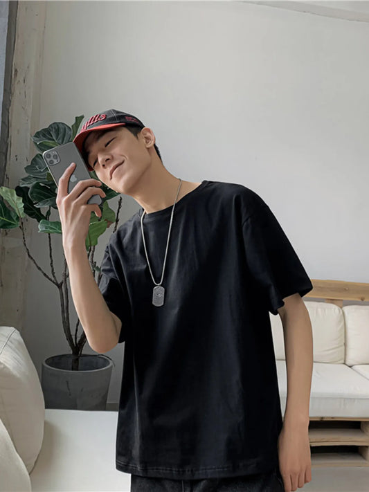 Men's Round Neck Short Sleeve T-Shirt NicholesGifts