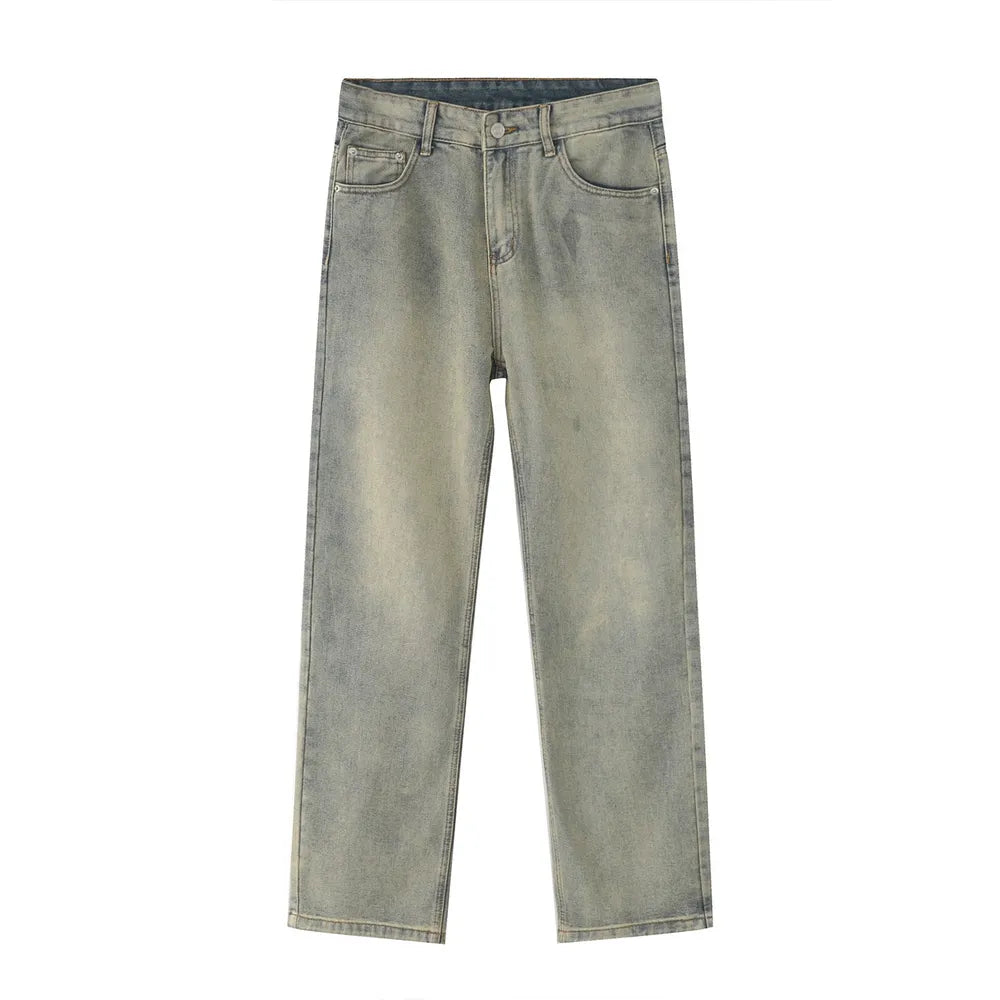 Straight Leg Jeans with Pockets Trendsi