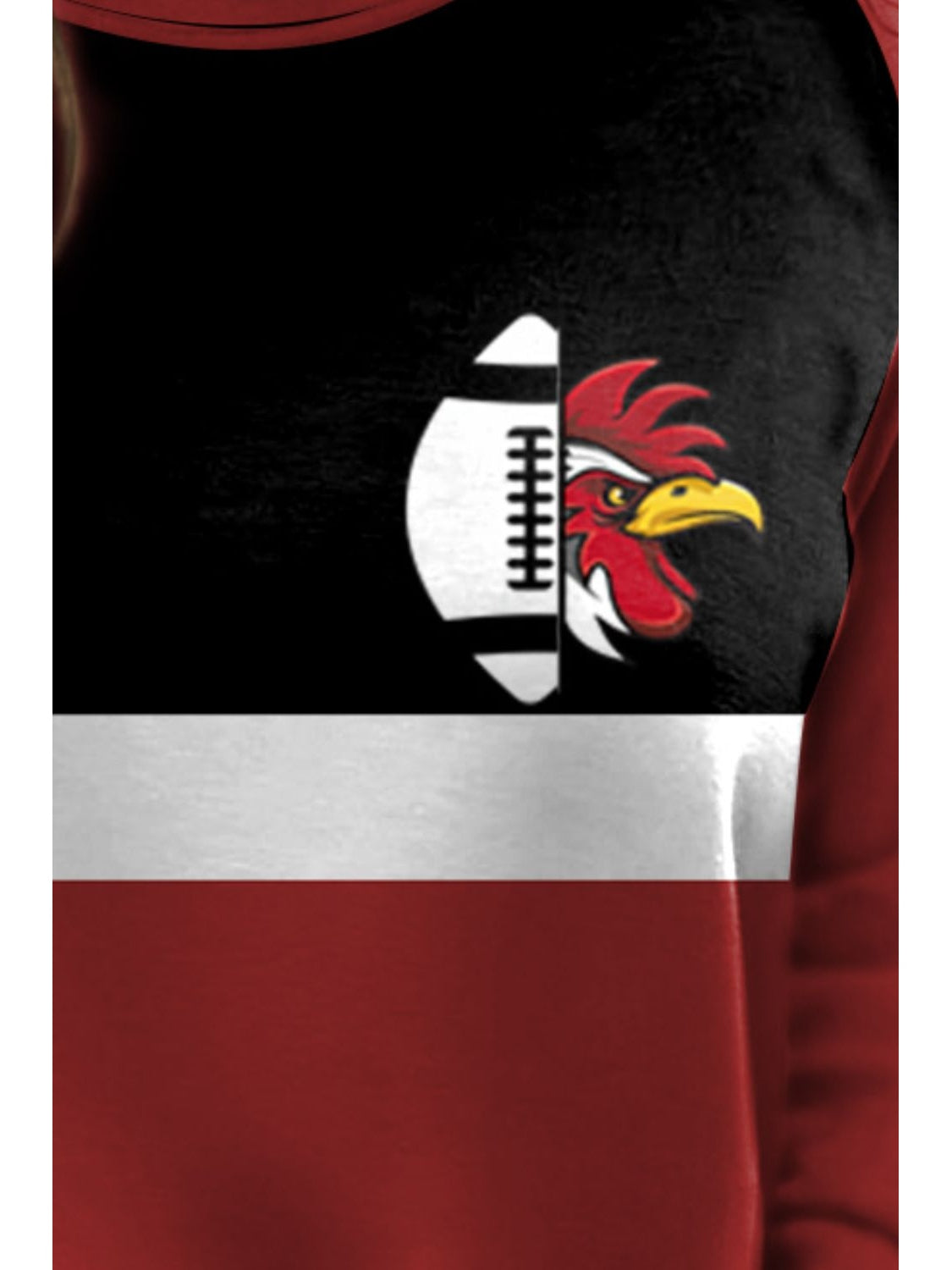 Women Round Neck Long Sleeve Graphic Sweatshirt