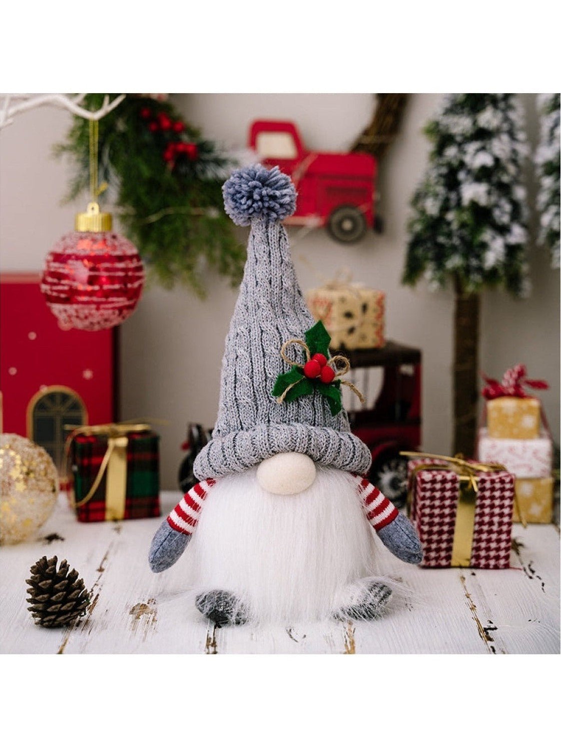 Light-Up Short Leg Faceless Gnome