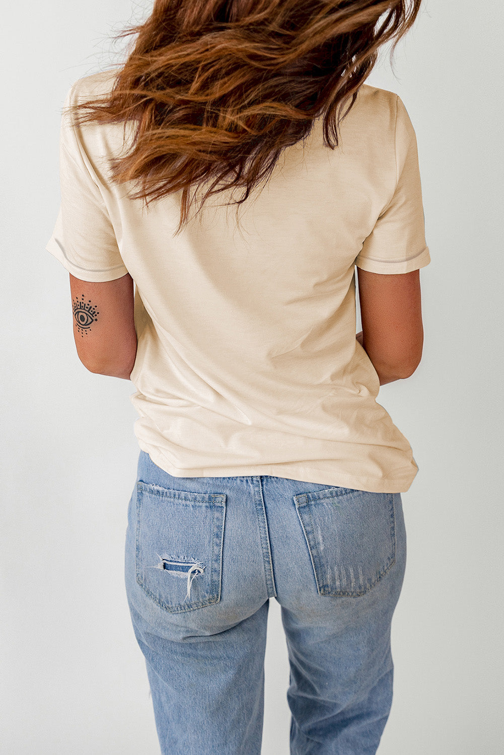 Pumpkin Graphic Round Neck T-Shirt NicholesGifts