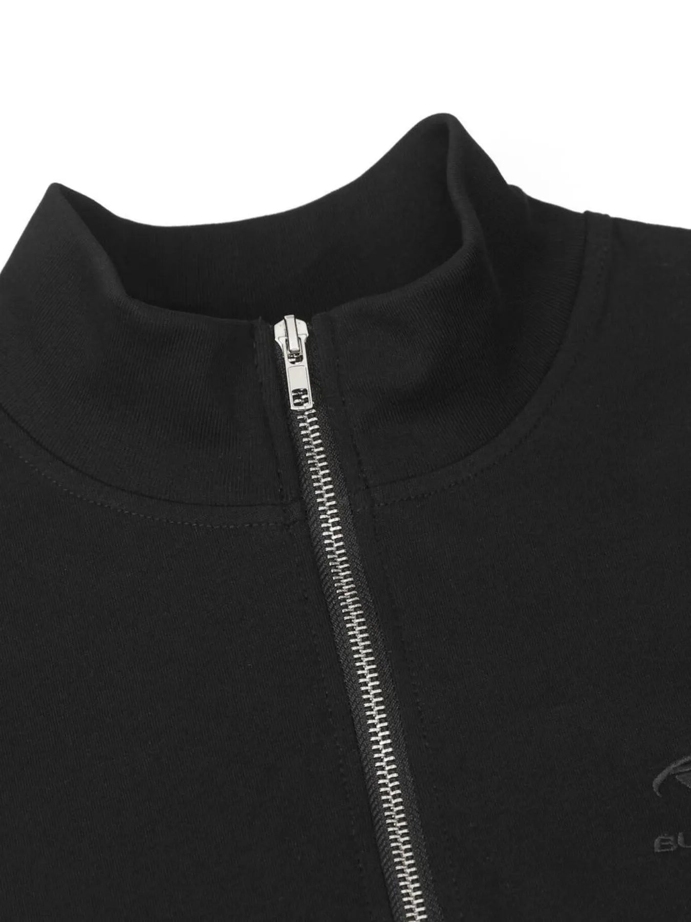 Men's Half-Zip Mock Neck Short Sleeve T-Shirt NicholesGifts