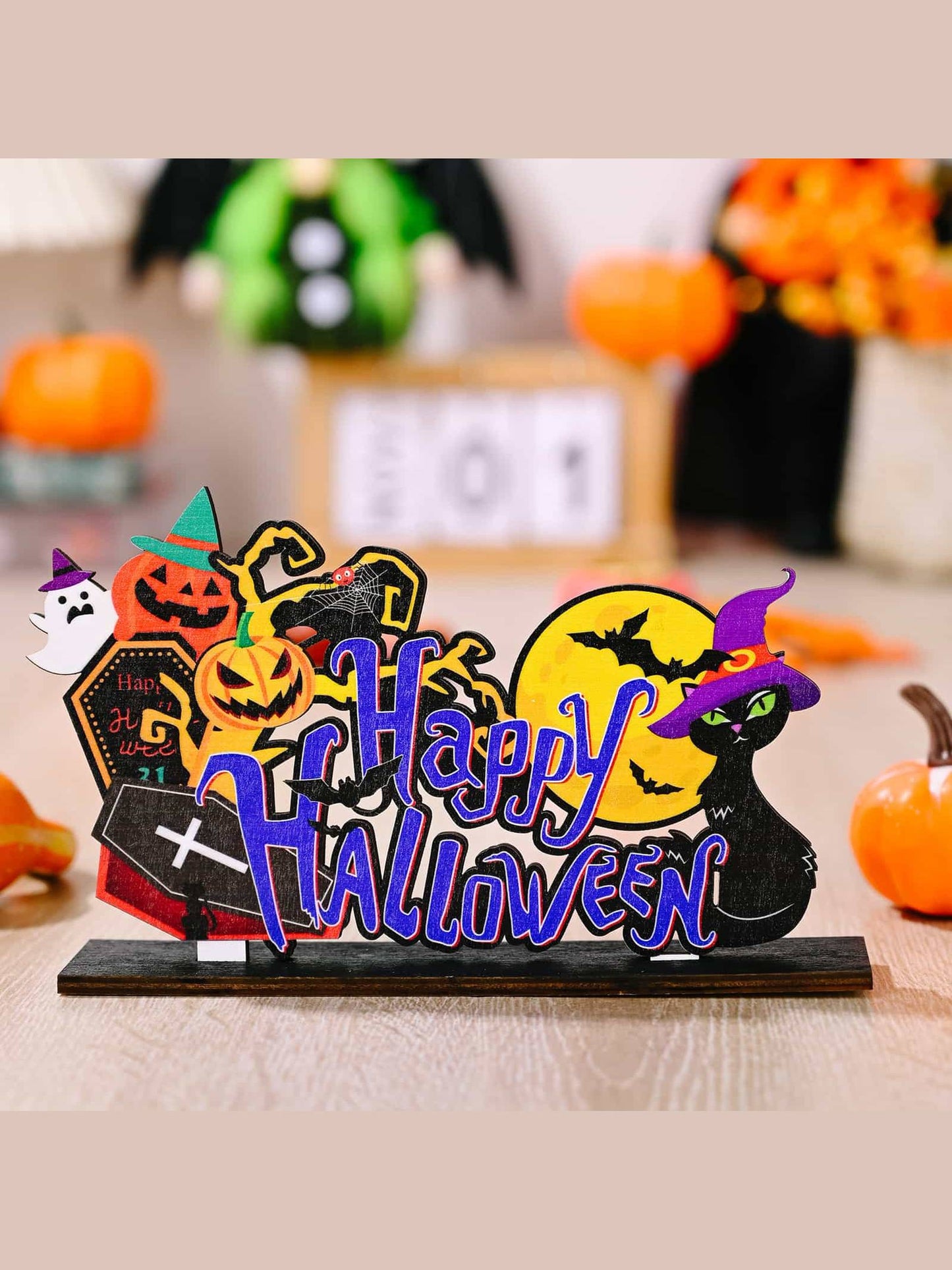 Assorted 2-Piece Halloween Element Ornaments