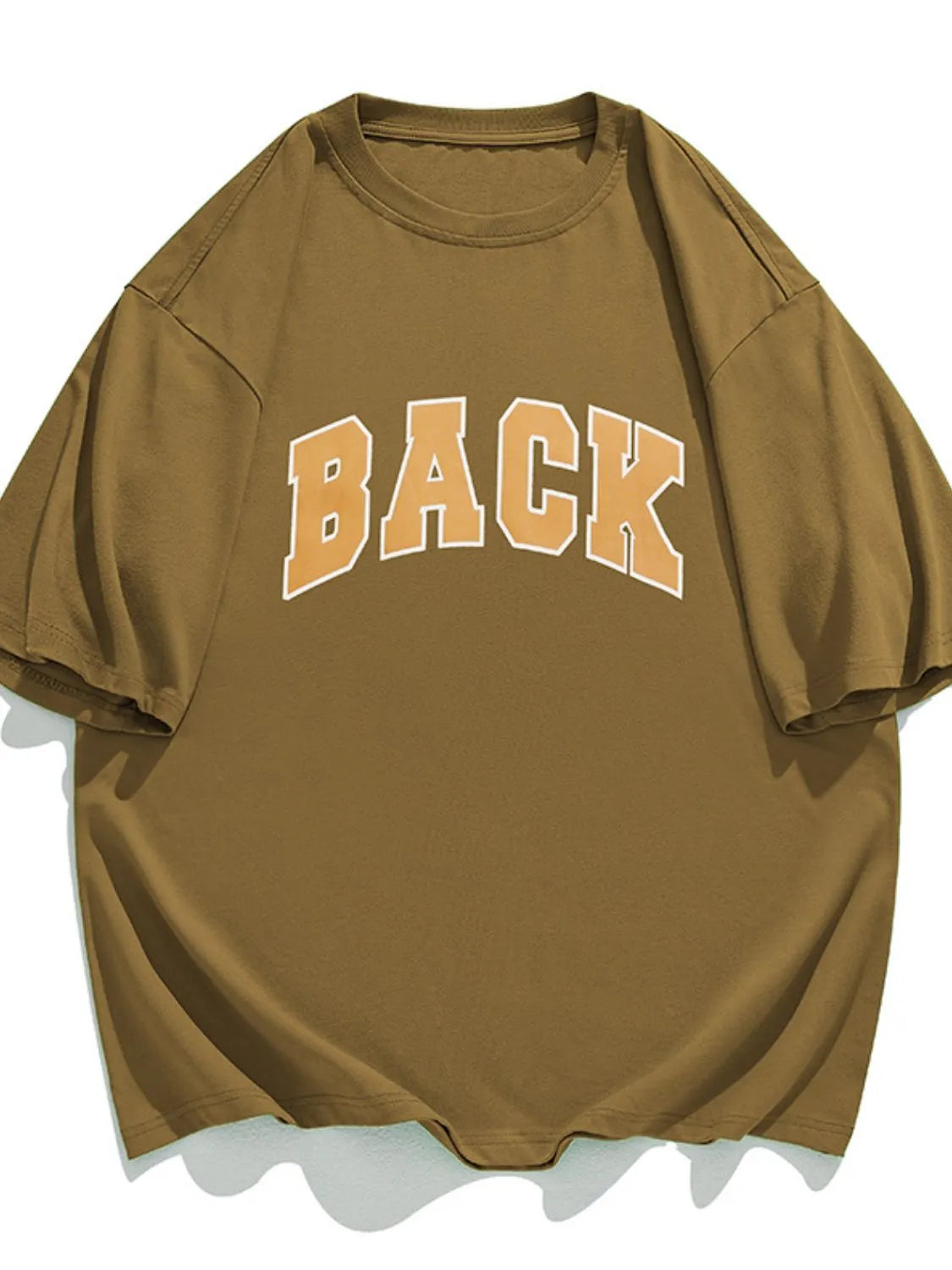 Men's Plus Size Letter Round Neck Half Sleeve T-Shirt NicholesGifts