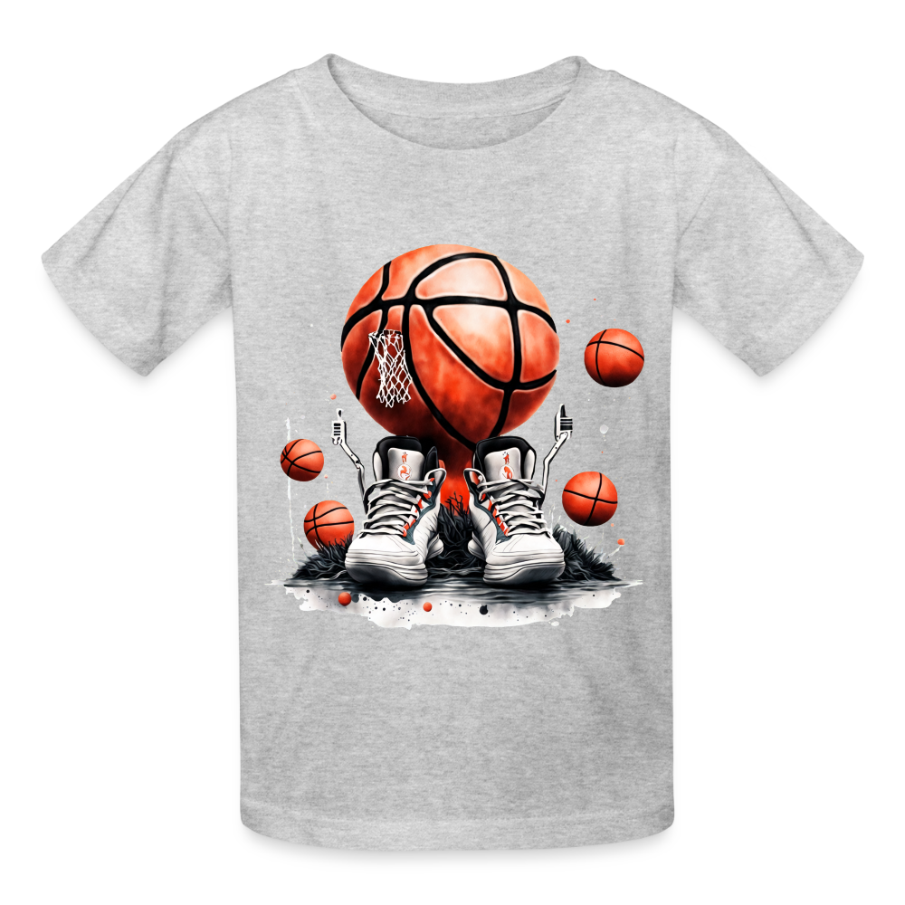Boys Basketball Short Sleeve T-Shirt NicholesGifts