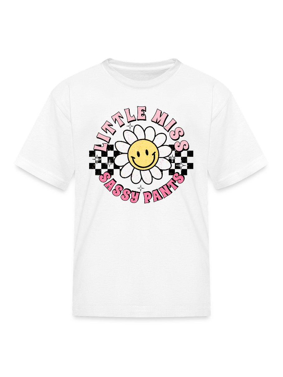 Girls Miss Sassy Pants Short Sleeve T-Shirt nicholesgifts