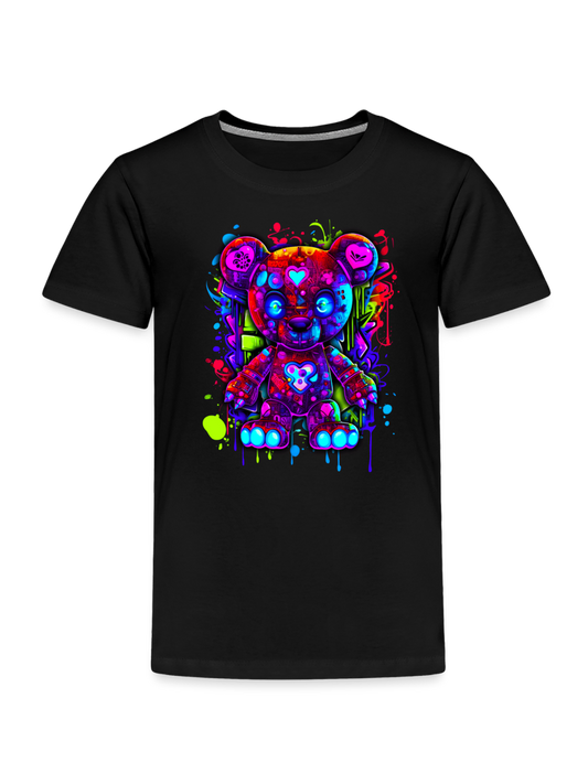 Toddler Boys Color Splash Short Sleeve Crewneck T-Shirt