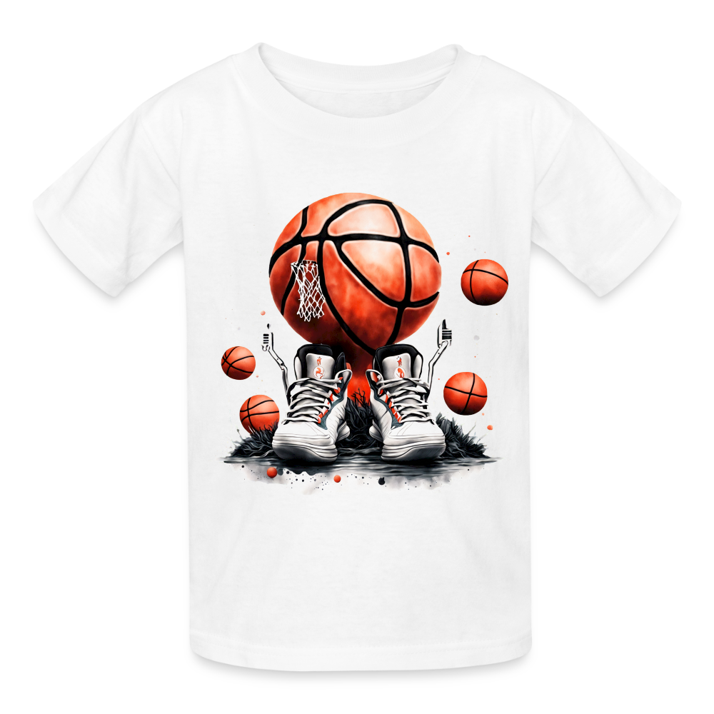 Boys Basketball Short Sleeve T-Shirt NicholesGifts