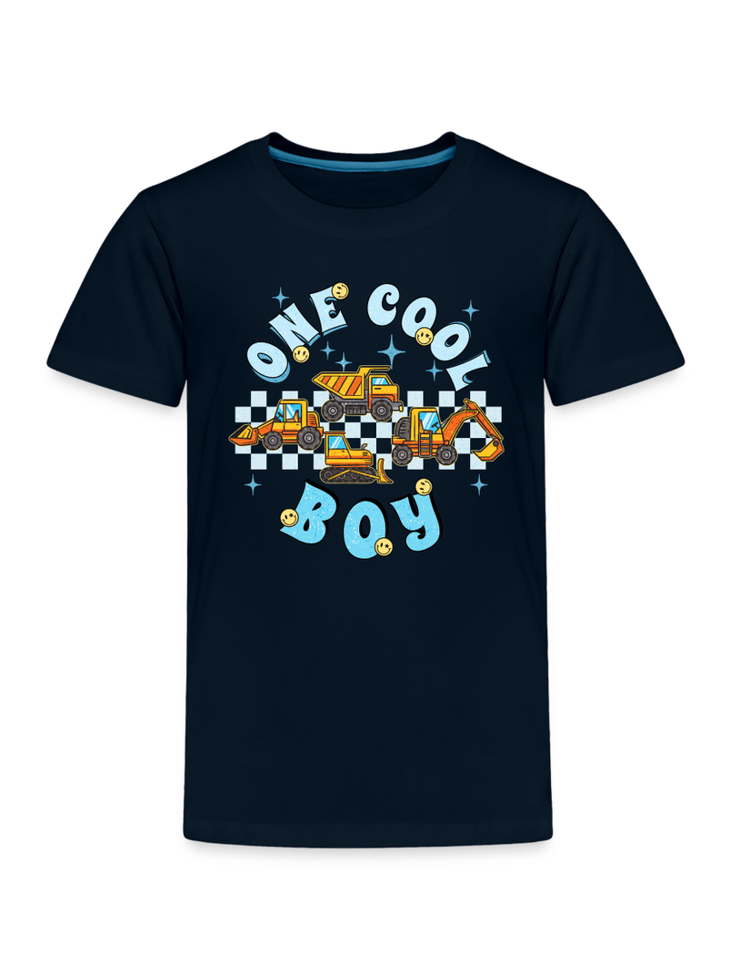 Toddler Boys One Cool Boy Short Sleeve Crewneck T-Shirt