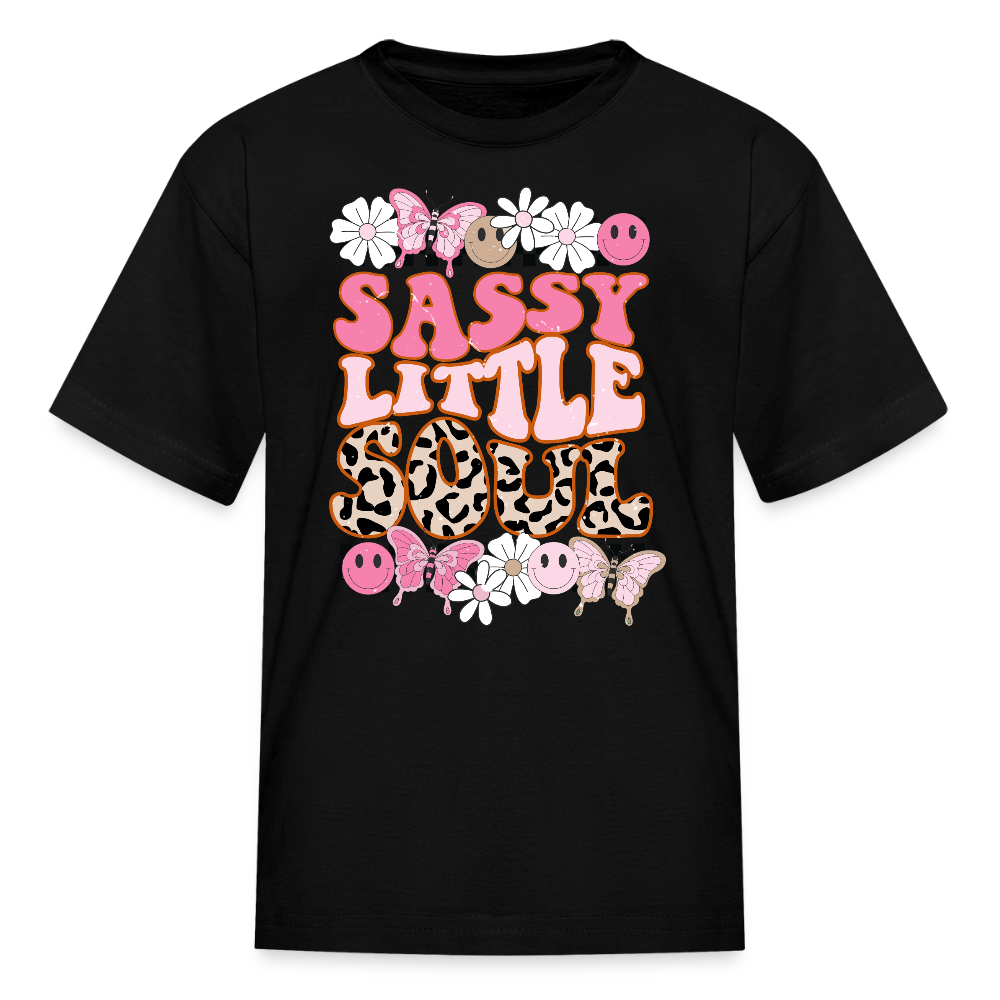 Girls Sassy Little Soul Short Sleeve T-Shirt NicholesGifts