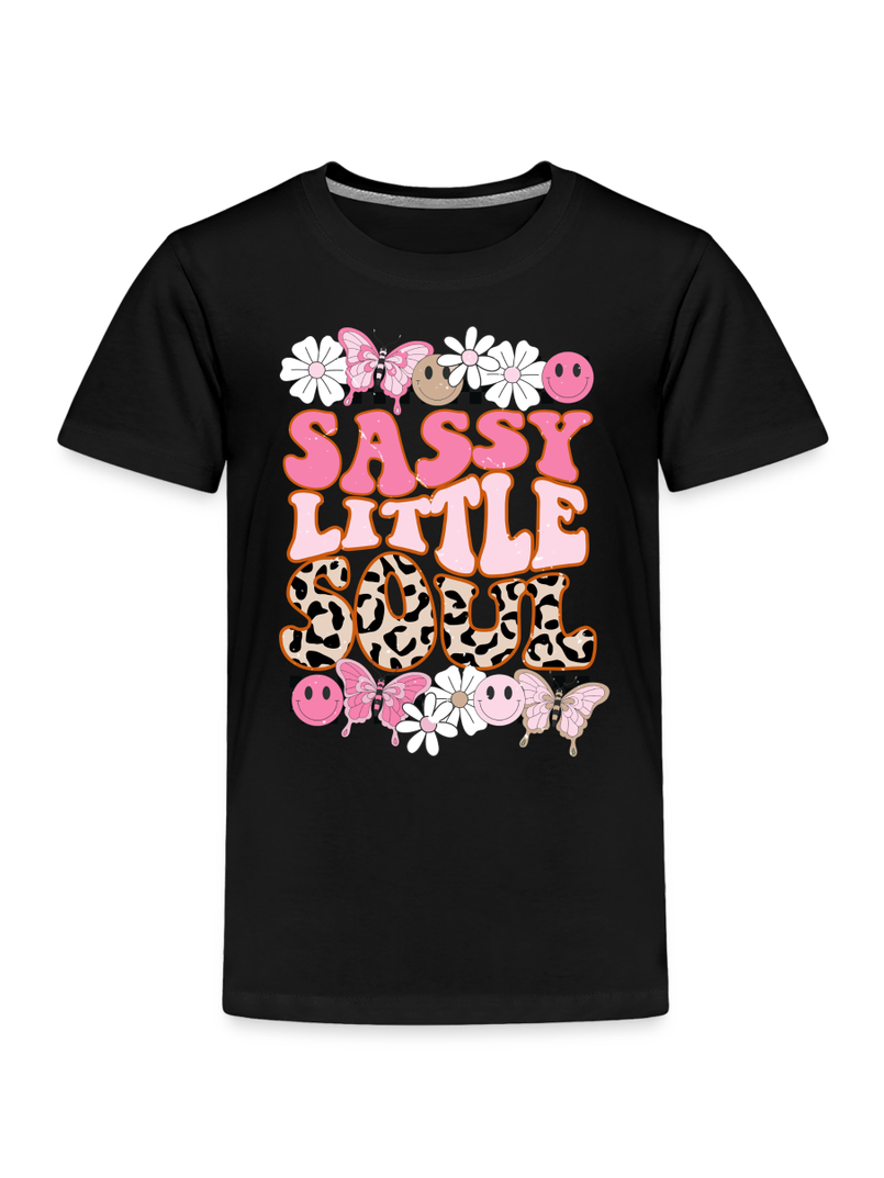Toddler Girls Sassy Little Soul Short Sleeve T-Shirt NicholesGifts