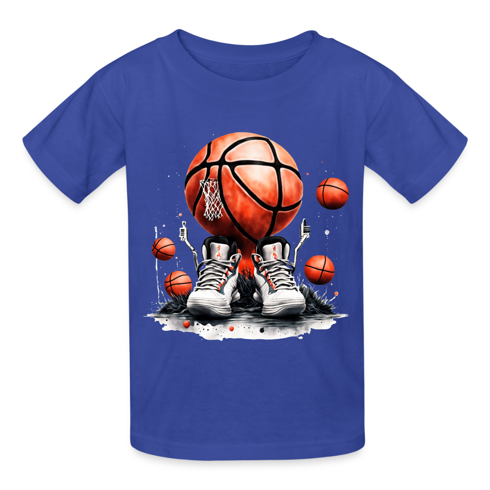 Boys Basketball Short Sleeve T-Shirt NicholesGifts