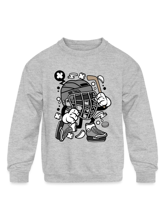 Toddler Boys Hockey Crewneck Long Sleeve Sweatshirt