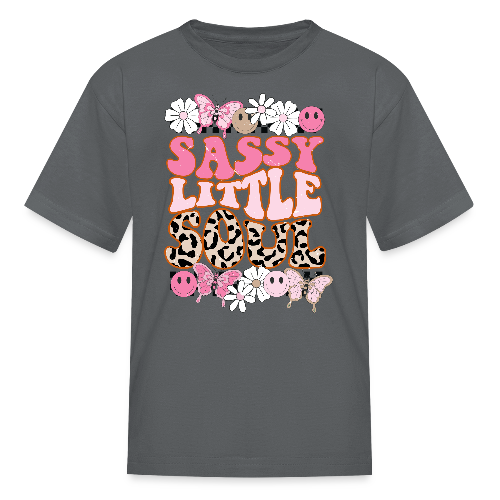 Girls Sassy Little Soul Short Sleeve T-Shirt NicholesGifts