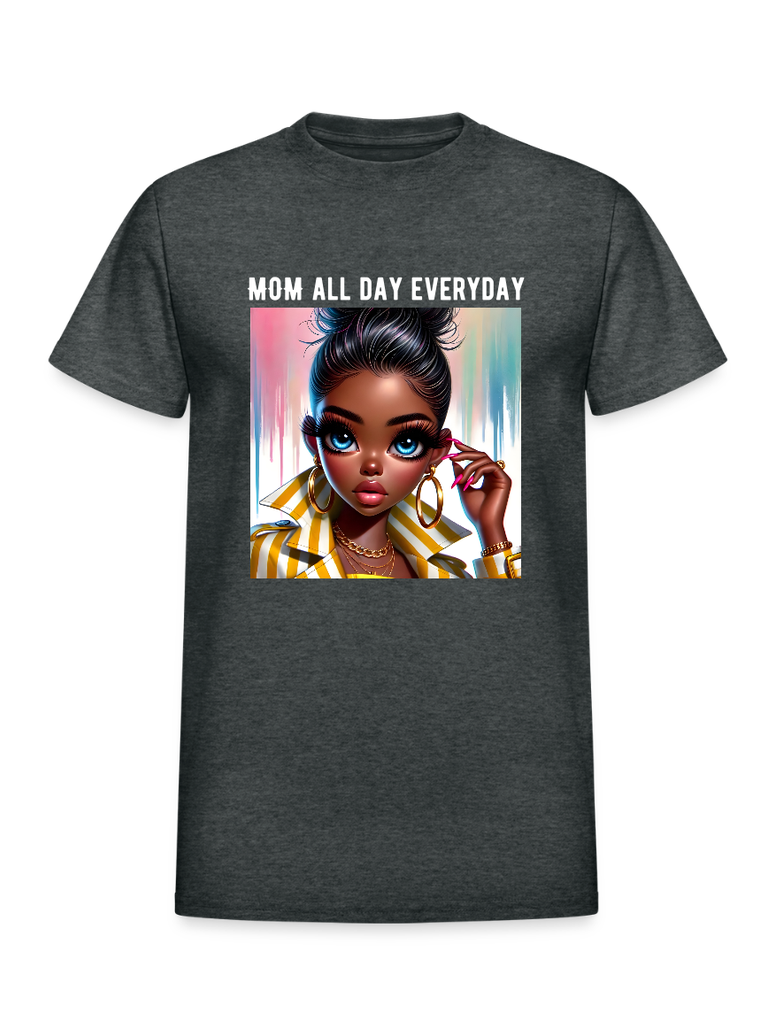 African American Women Mom All Day Everyday Mother's Day Short Sleeve Tee Shirt NicholesGifts