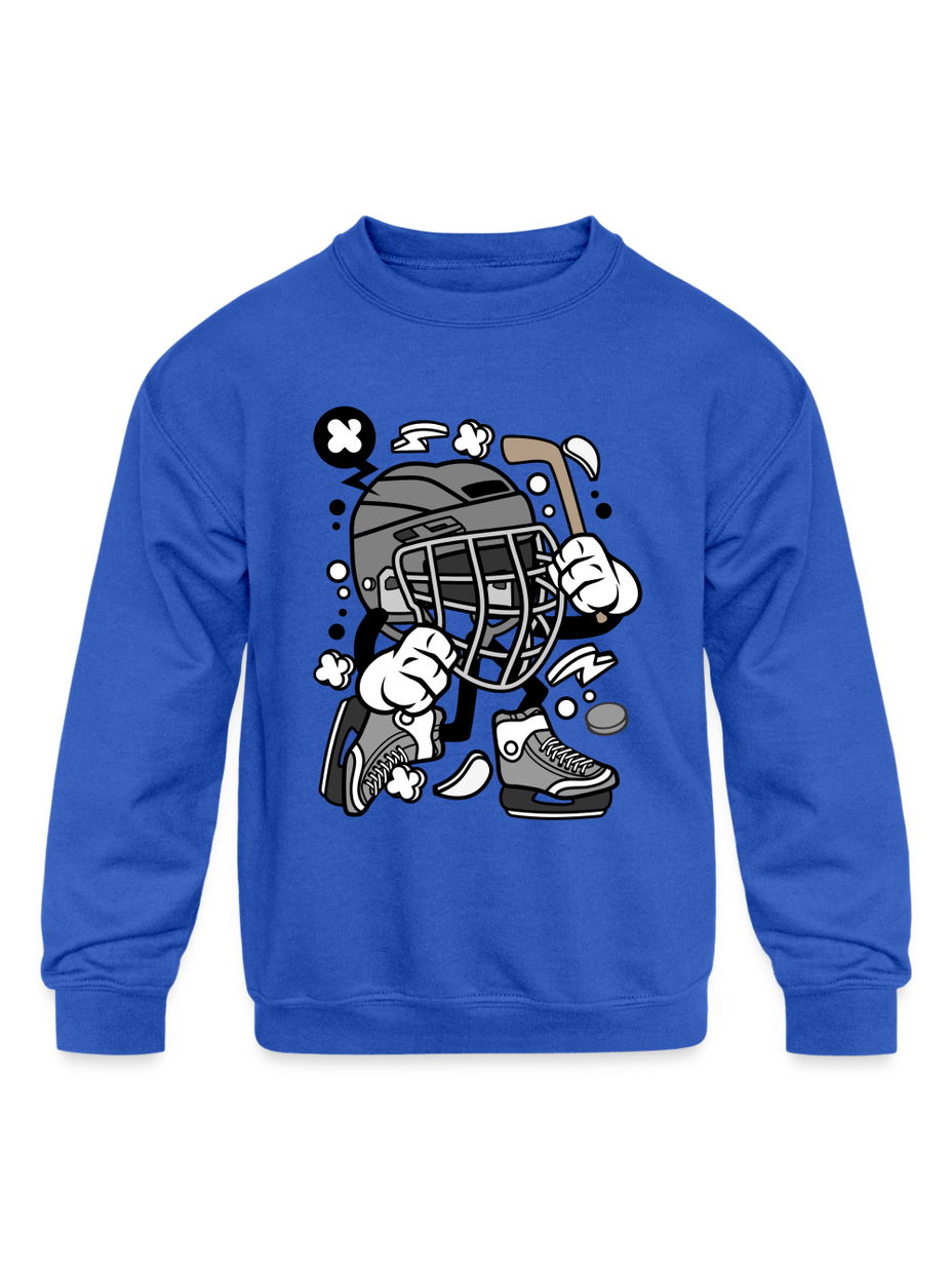 Toddler Boys Hockey Crewneck Long Sleeve Sweatshirt