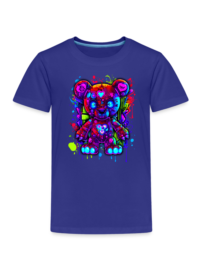 Toddler Boys Color Splash Short Sleeve Crewneck T-Shirt