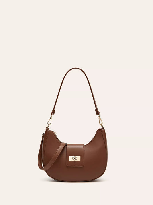 Buckle Closure Shoulder Bag nicholesgifts
