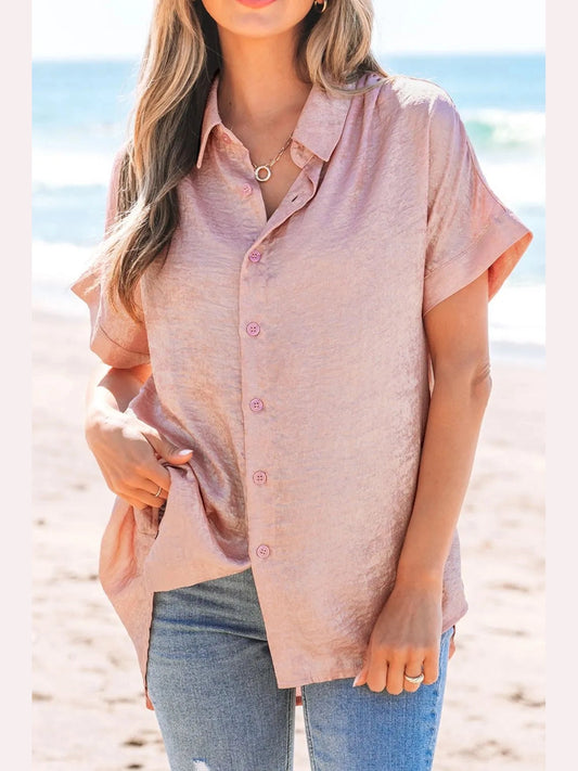 Button Down Short Sleeve Shirt