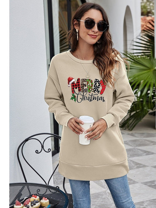 MERRY CHRISTMAS Graphic Sweatshirt