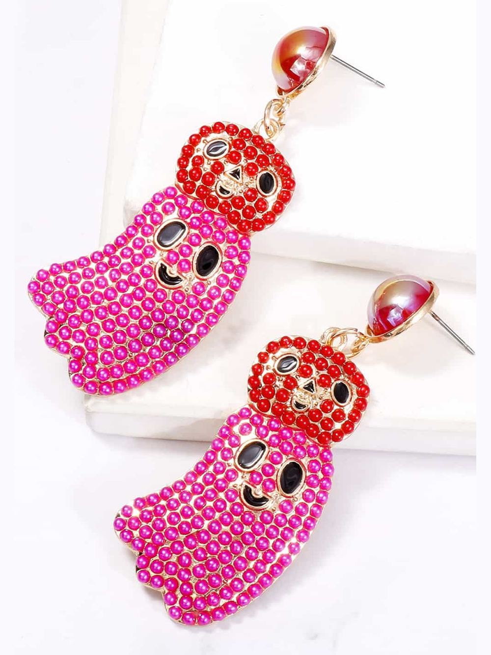 Halloween Ghost Shape Dangle Earrings NicholesGifts