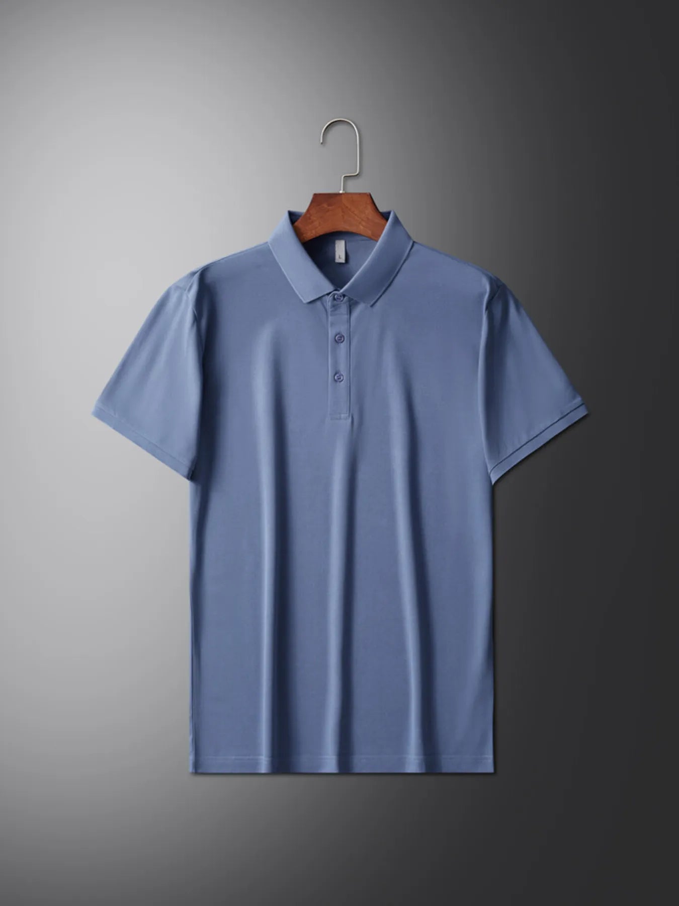 Men's Plus Size Slim Fit Short Sleeve Polo Shirt