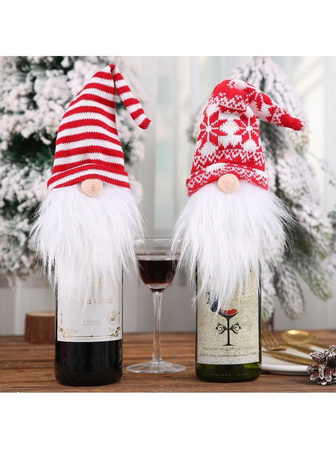 Assorted 2-Piece Wine Bottle Covers NicholesGifts