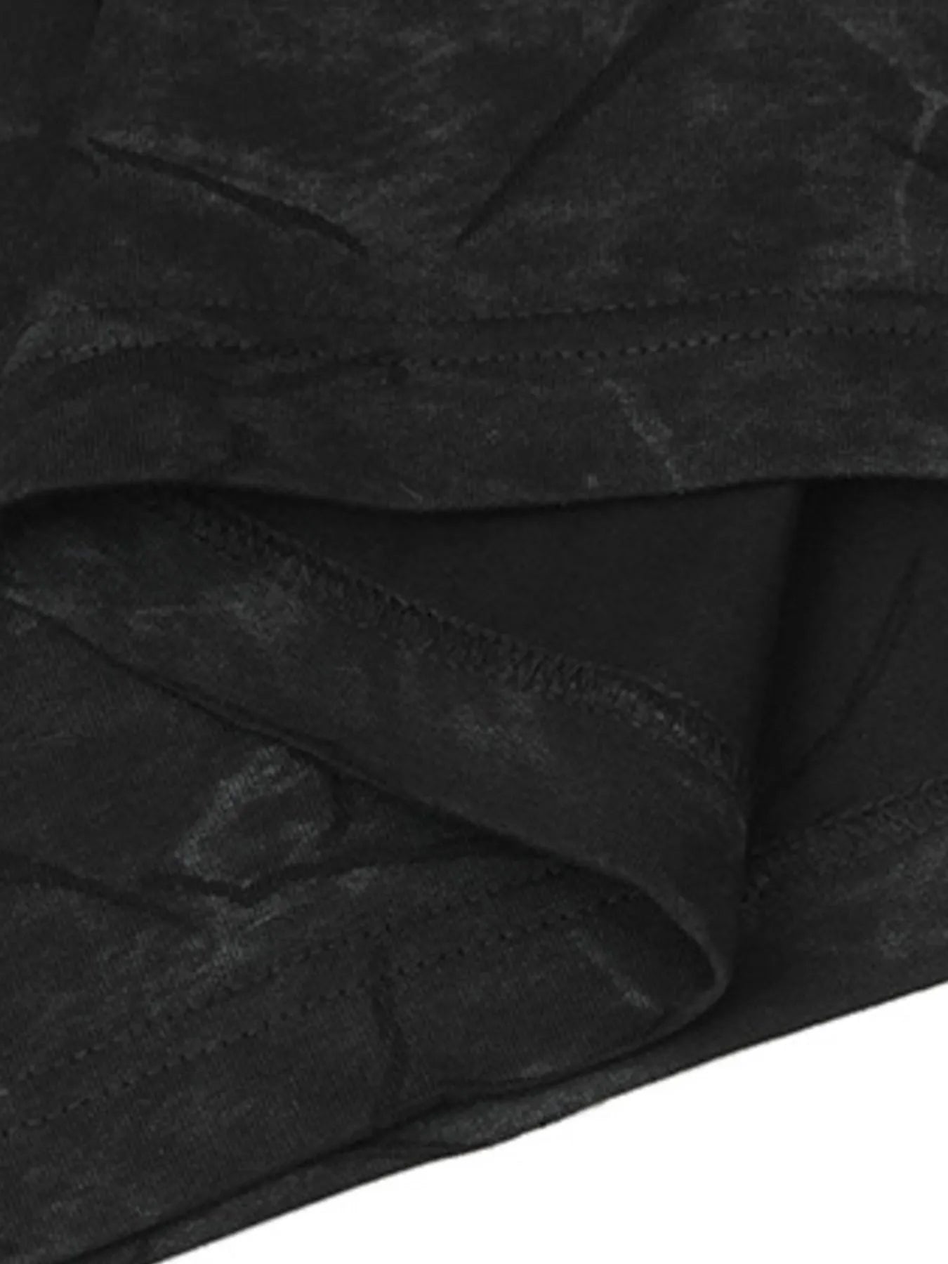 Men's Stars Round Neck Oversized T-Shirt Trendsi