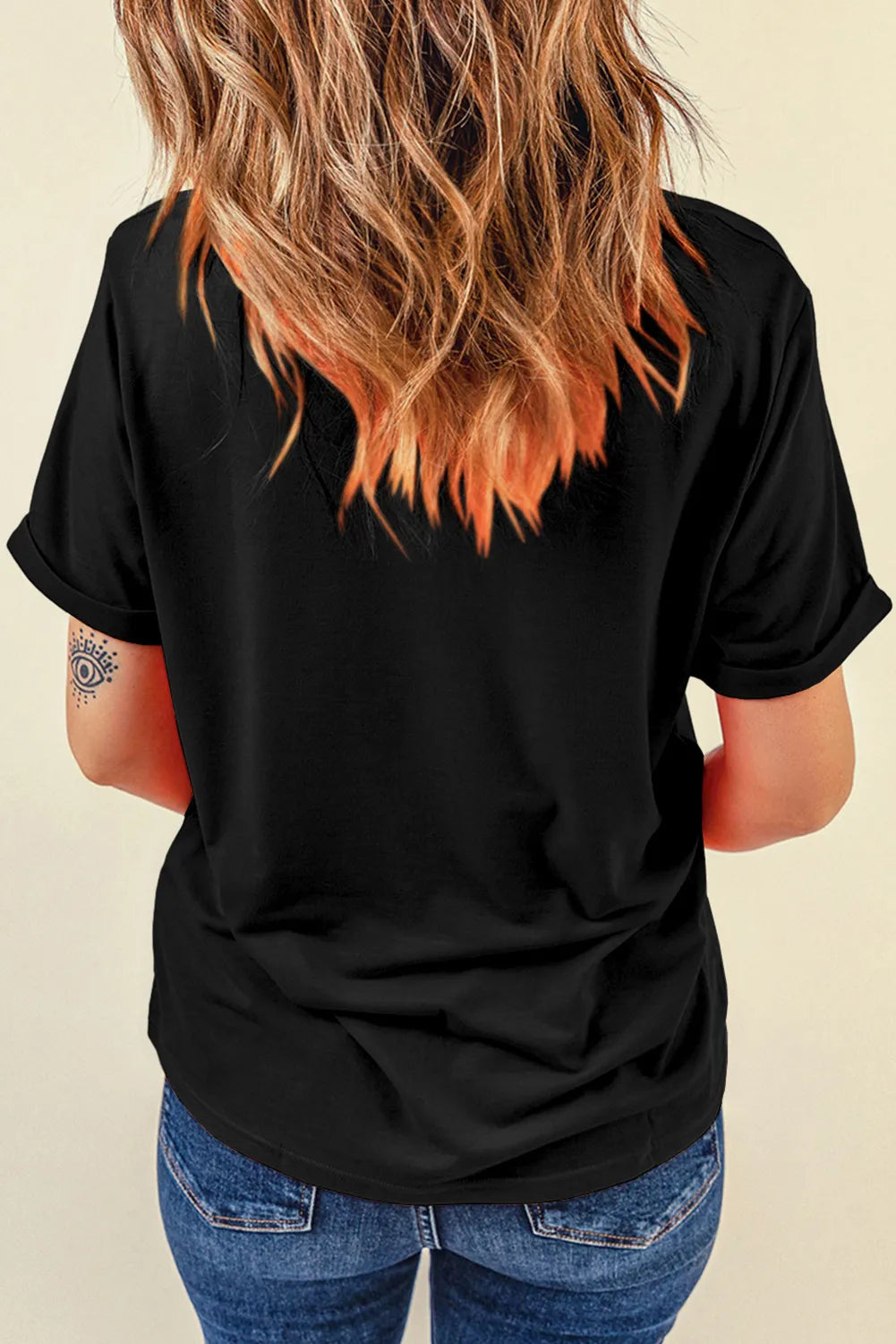 Graphic Round Neck Short Sleeve T-Shirt NicholesGifts