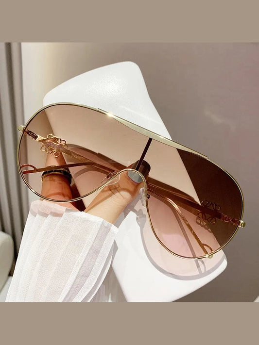 Gradient Aviator Sunglasses Trendsi