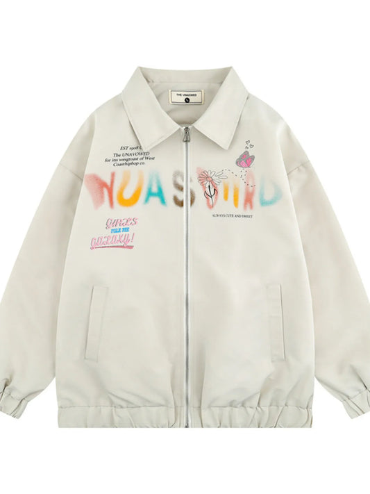 Men's Zip Up Long Sleeve Jacket Trendsi