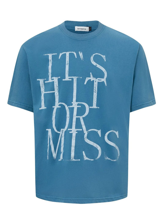 Men's Letter Graphic Short Sleeve Oversized T-Shirt NicholesGifts