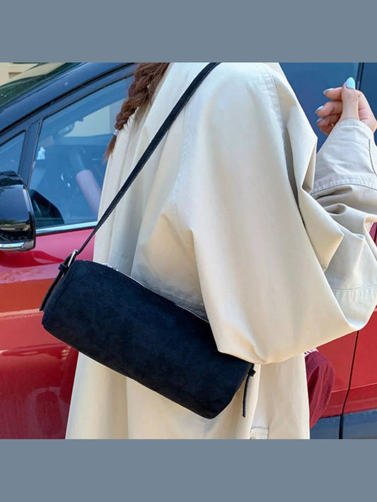 Retro Cylinder Shoulder Bag nicholesgifts