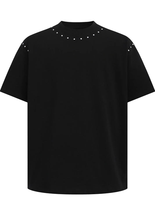 Men's Round Neck Short Sleeve T-Shirt Trendsi