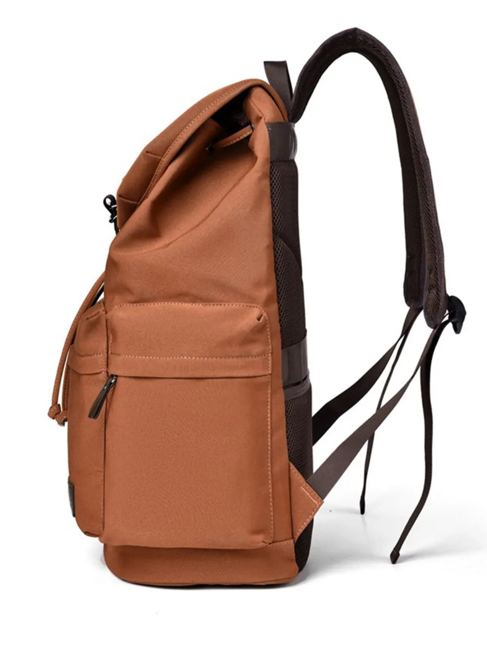 Multi Pockets Adjustable Strap Canvas Backpack Bag Trendsi