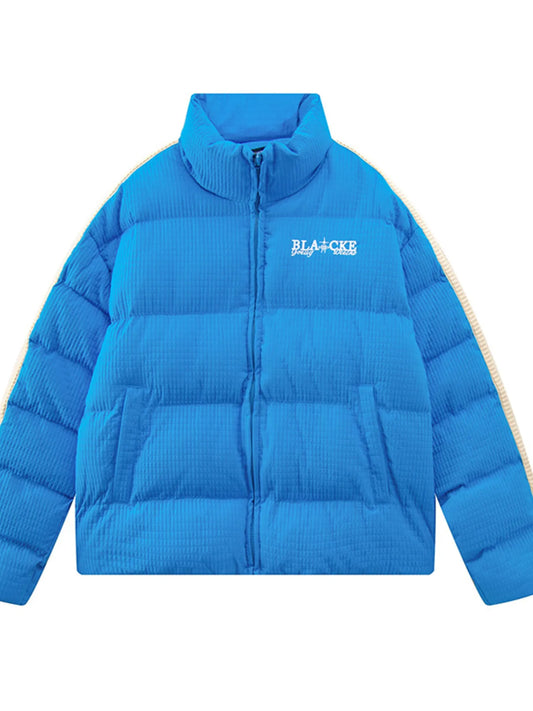 Men's Quilted Zip Up Puffer Jacket Trendsi